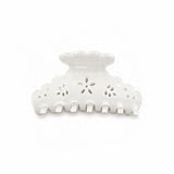 White Eyelit Clip